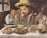 Annibale Carracci The Beaneater (mk08) oil painting on canvas